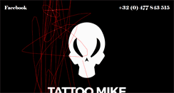 Desktop Screenshot of miketattoo.be